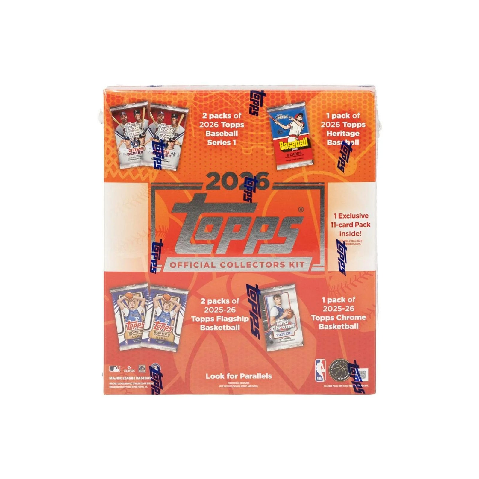 DRAFT - 2026 Topps MLB x NBA Official Collector Kit Box | Wave 1