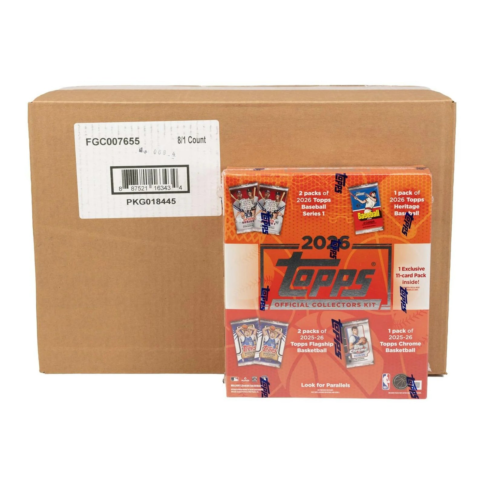 DRAFT - 2026 Topps MLB x NBA Official Collector Kit | 8-Box Case | dacardworld:BVEY0IZTWF