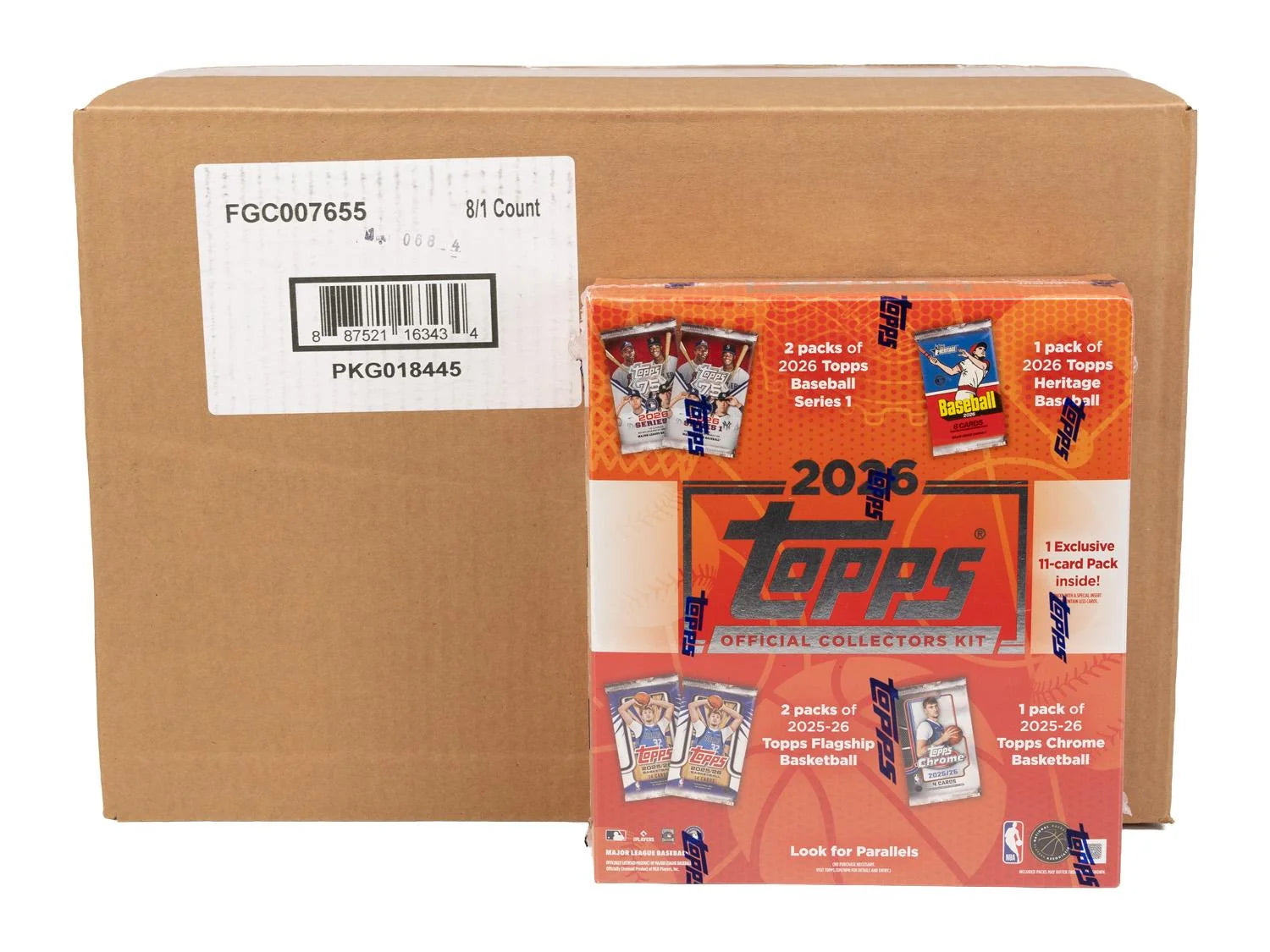 DRAFT - 2026 Topps MLB x NBA Official Collector Kit | 8-Box Case | dacardworld:BVEY0IZTWF