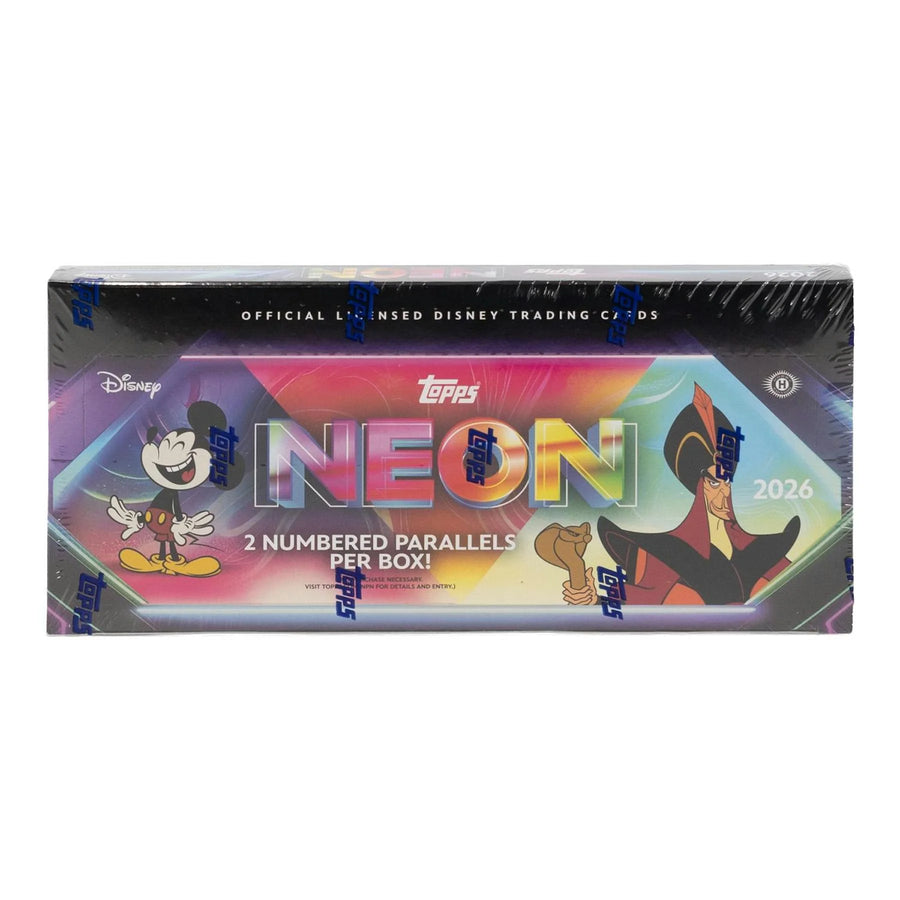 DRAFT - 2026 Topps Disney Neon Hobby Box | Entertainment Cards