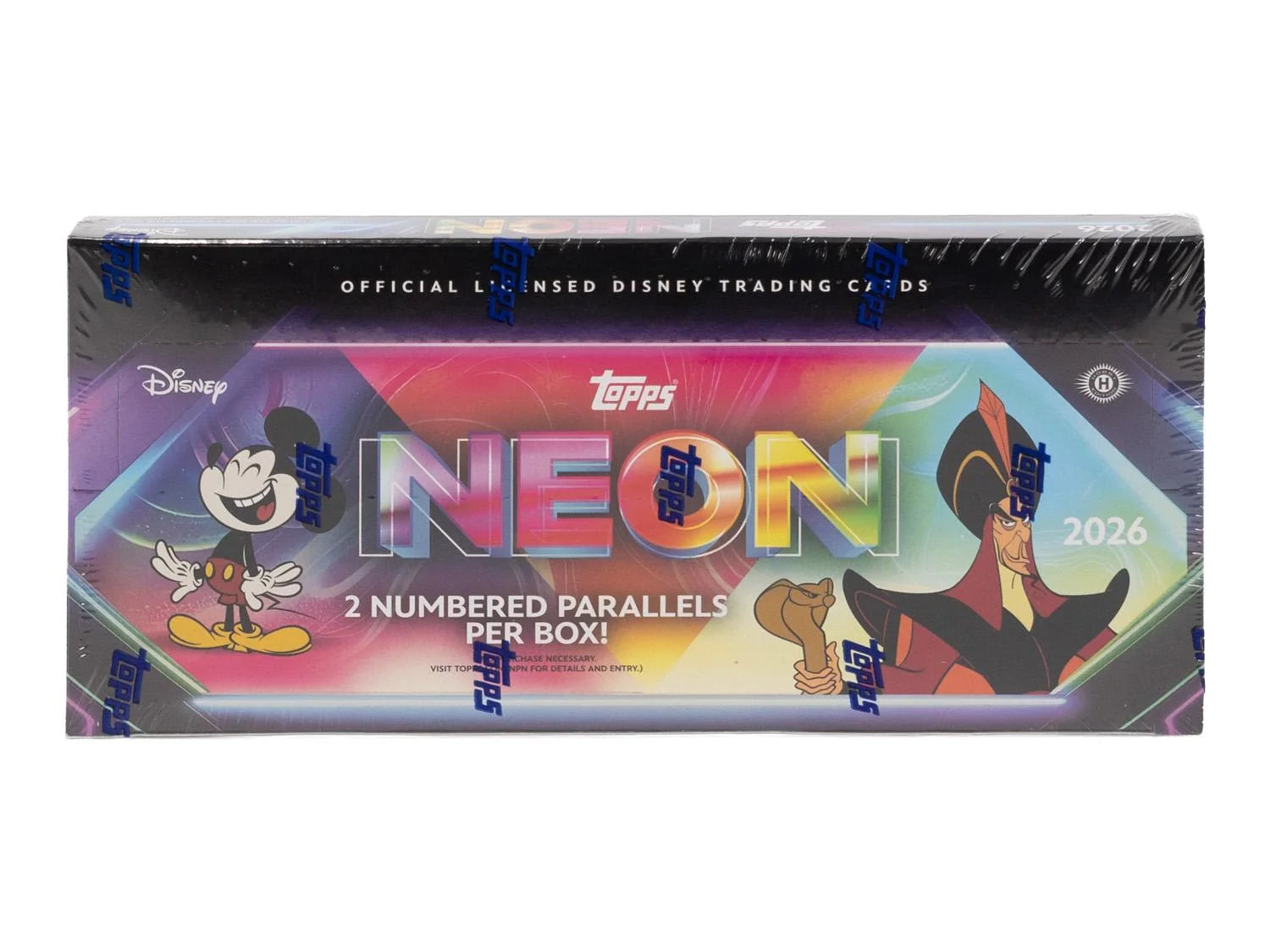 DRAFT - 2026 Topps Disney Neon Hobby Box | Entertainment Cards