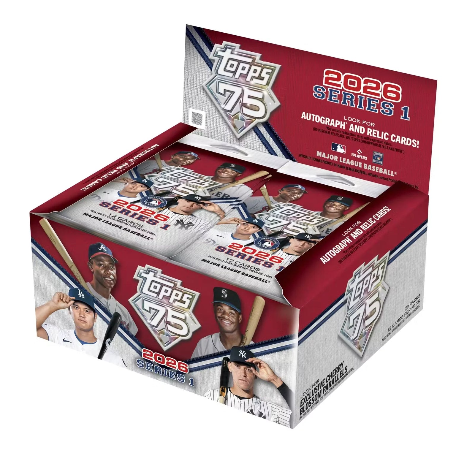 2026 Topps Series 1 Baseball Japan Edition Box 20 Packs (Ships Sealed Only)