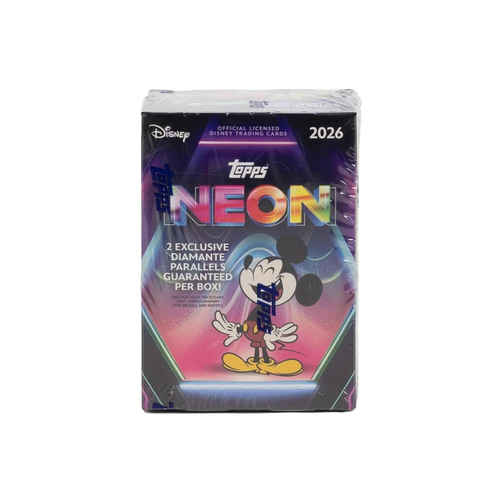 DRAFT - 2026 Topps Disney Neon Blaster Box | 7 Packs