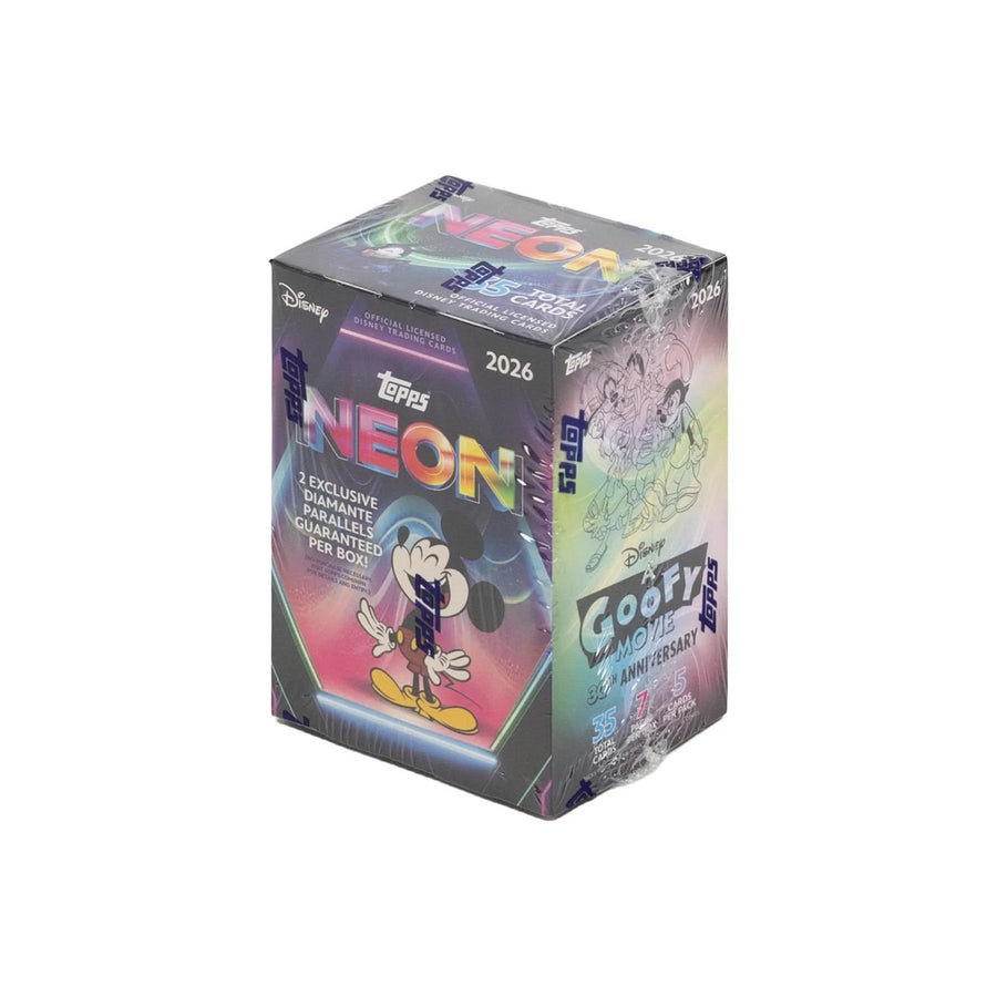 DRAFT - 2026 Topps Disney Neon Blaster Box | 7 Packs