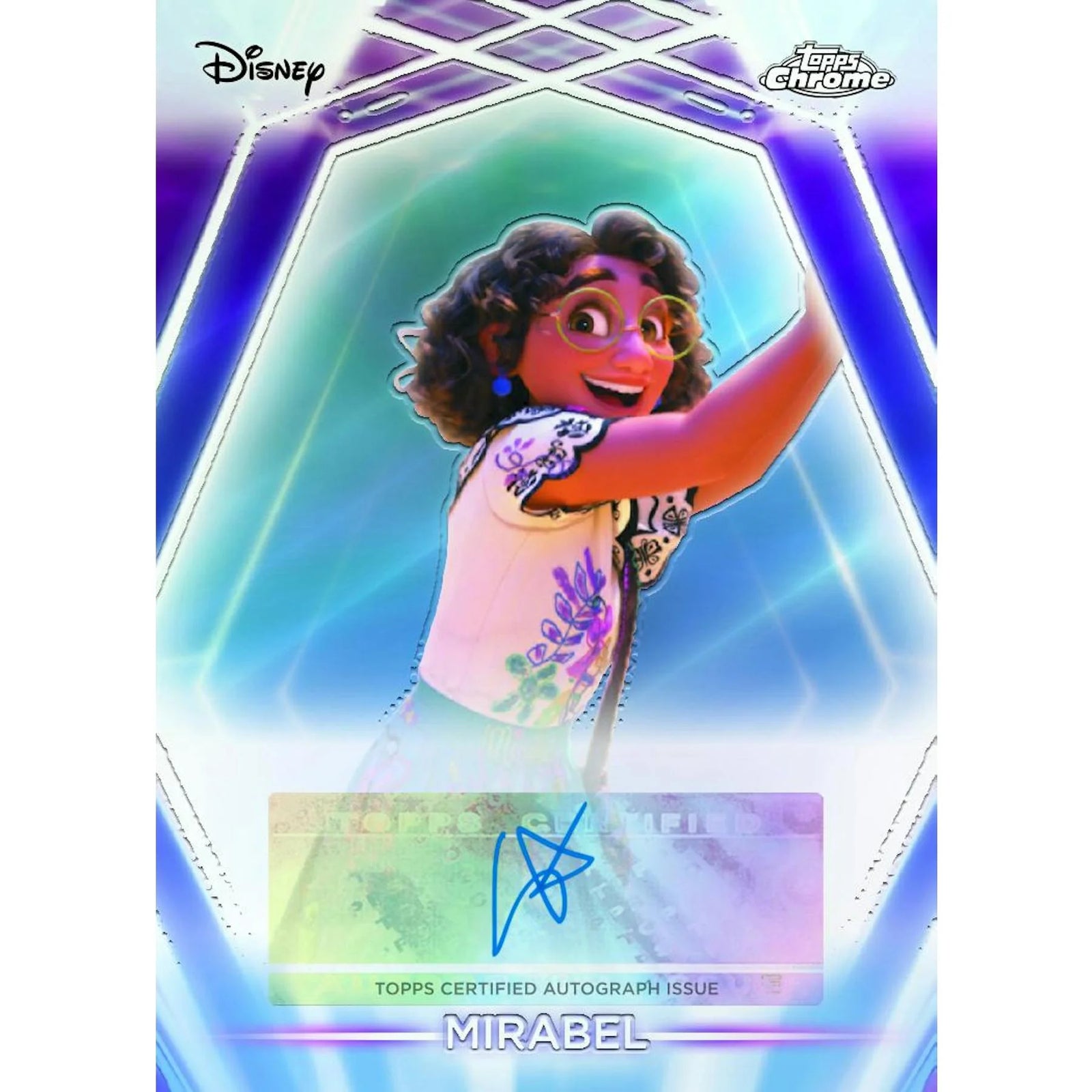 DRAFT - 2026 Topps Disney Neon Blaster Box | 7 Packs