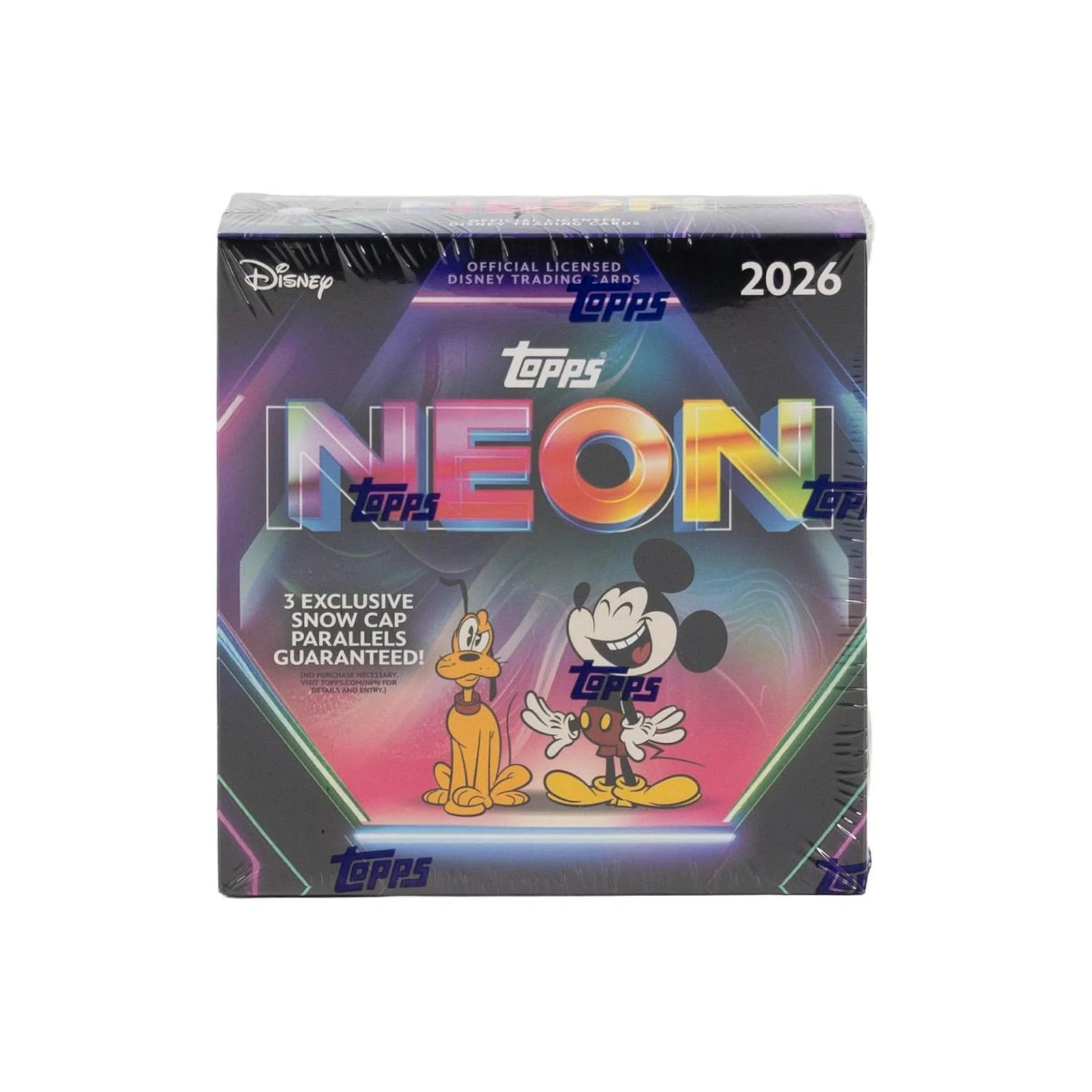 DRAFT - 2026 Topps Disney Neon Mega Box | Entertainment Cards
