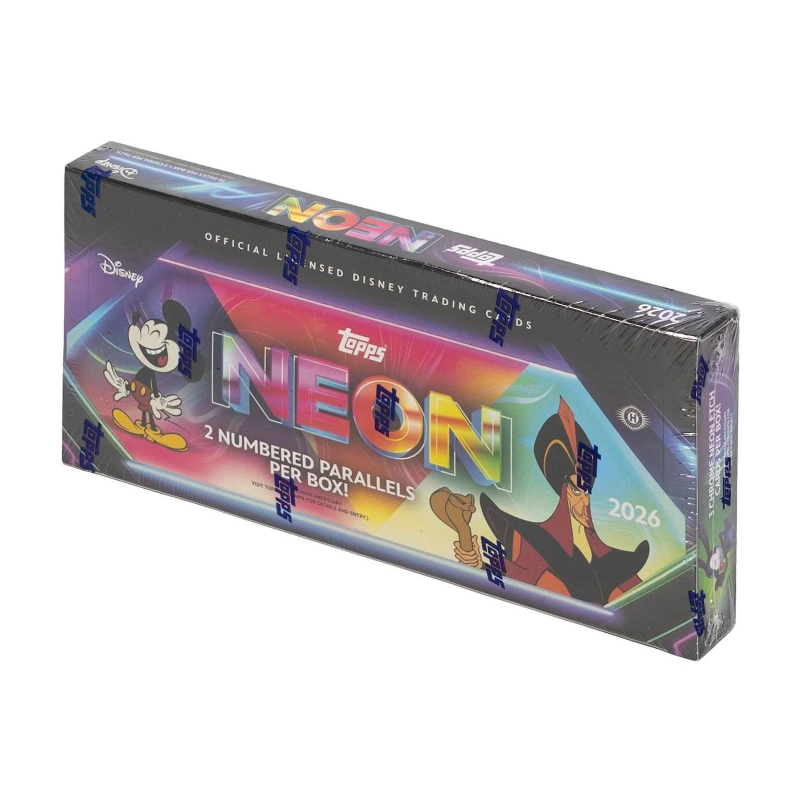 DRAFT - 2026 Topps Disney Neon Hobby 12-Box Case | SKU BVEZ0NV829