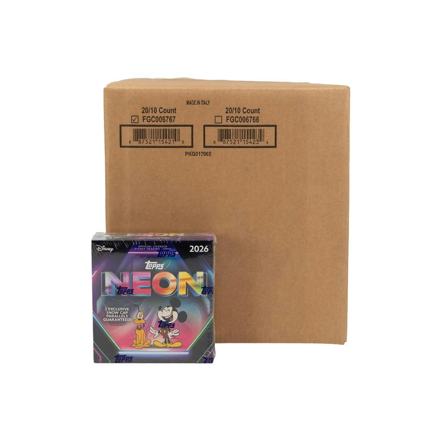 DRAFT - 2026 Topps Disney Neon Mega 20-Box Case | SKU BVEZ0OXKHY