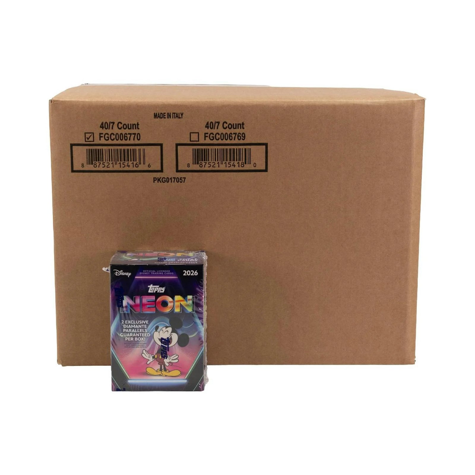 DRAFT - 2026 Topps Disney Neon Blaster 40-Box Case | BVEZ0PFU7K