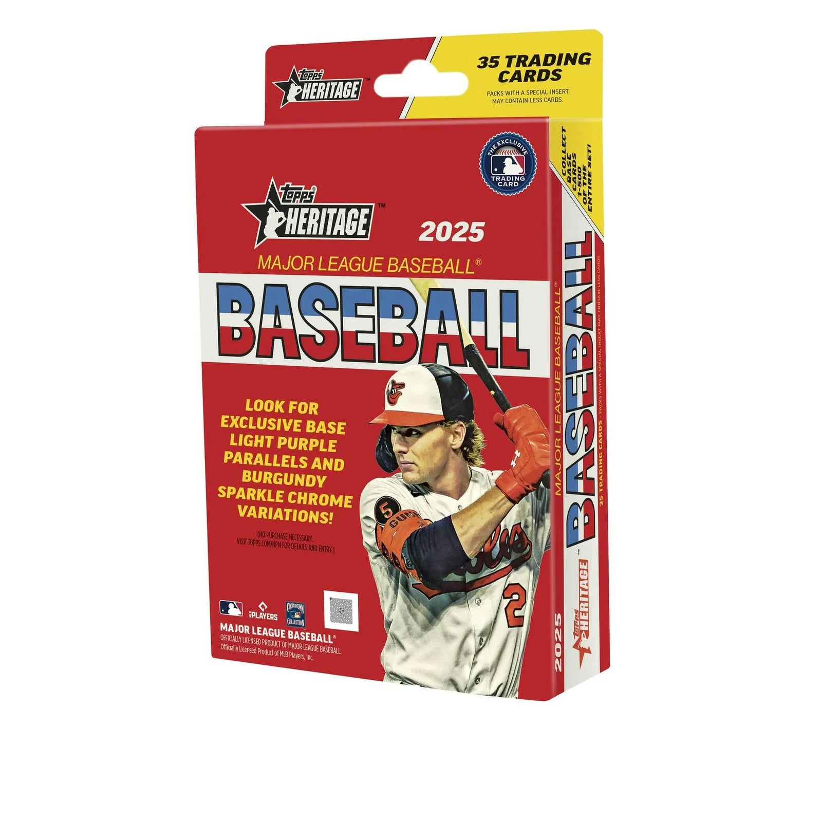 DRAFT - 2025 Topps Heritage Baseball Hanger Box $29.95 Add to Cart