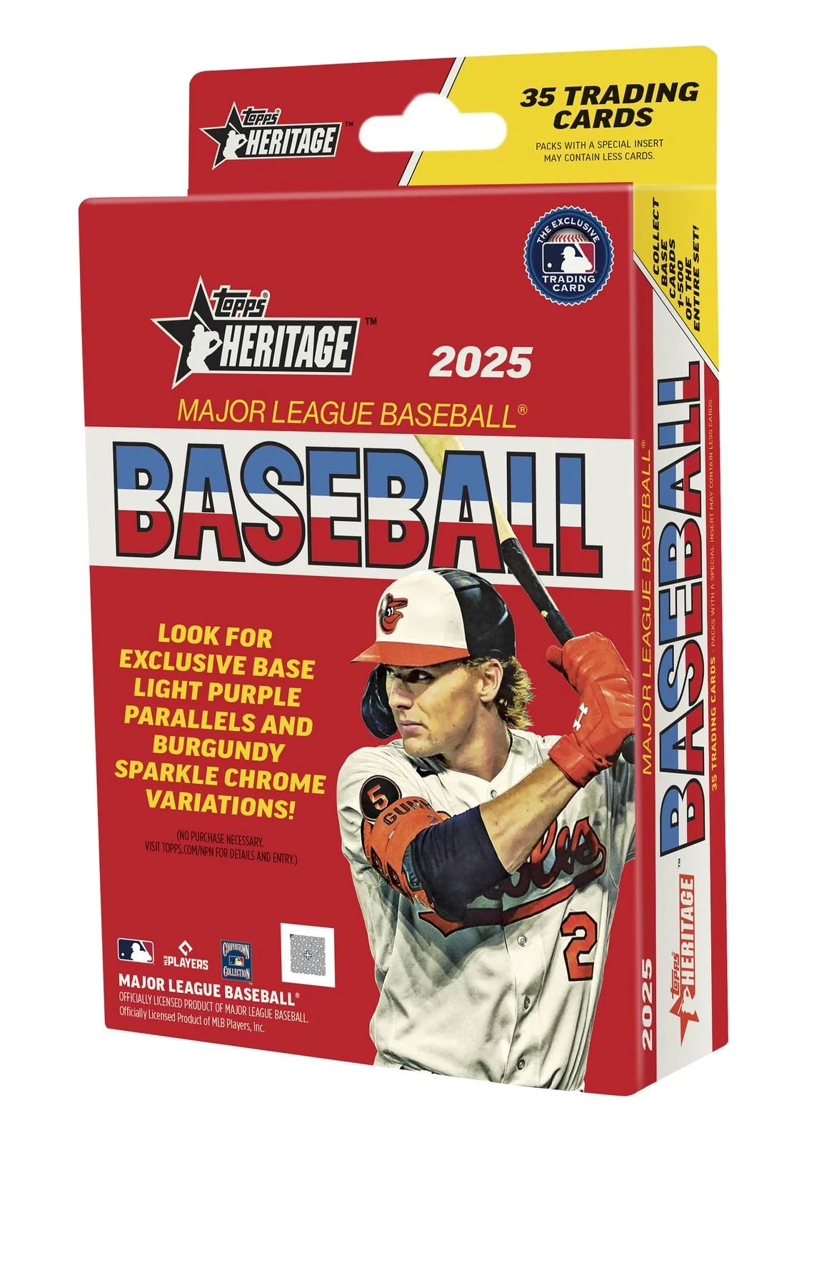 DRAFT - 2025 Topps Heritage Baseball Hanger Box $29.95 Add to Cart