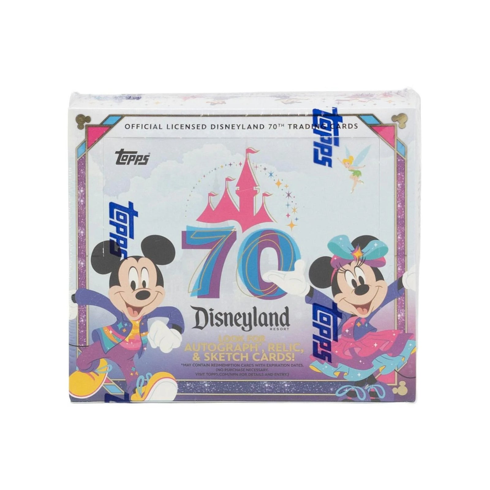 DRAFT - 2025 Topps Disneyland 70th Anniversary Hobby Box | Exclusive