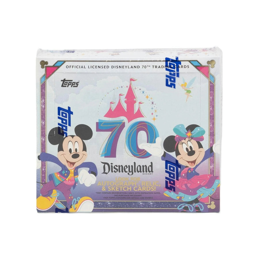 DRAFT - 2025 Topps Disneyland 70th Anniversary Hobby Box | Exclusive