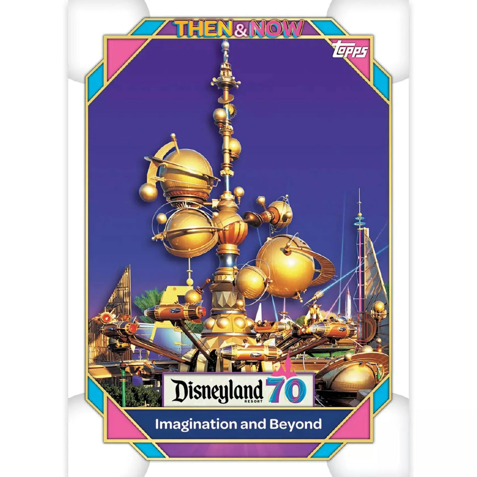 DRAFT - 2025 Topps Disneyland 70th Anniversary Hobby 12-Box Case