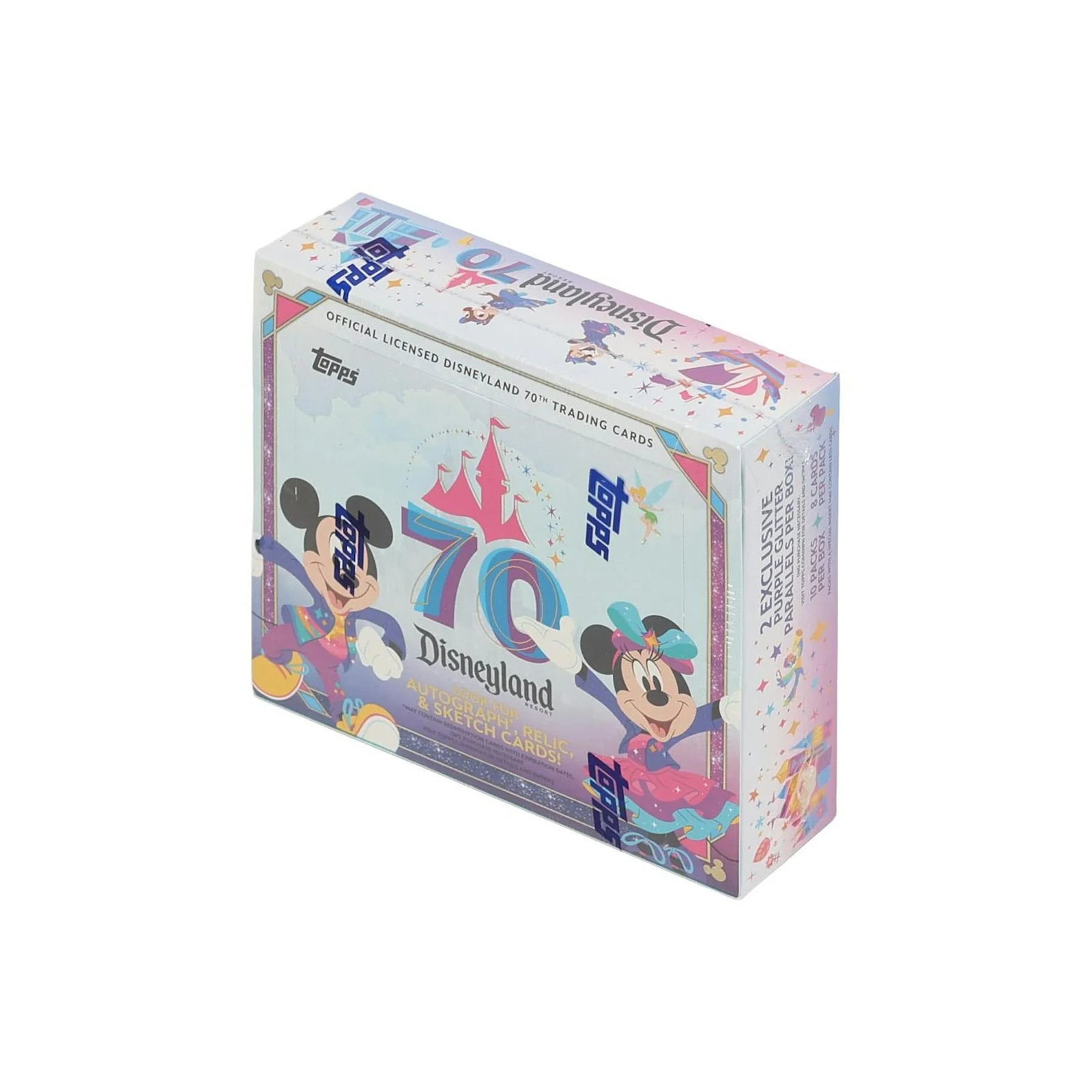 DRAFT - 2025 Topps Disneyland 70th Anniversary Hobby 12-Box Case