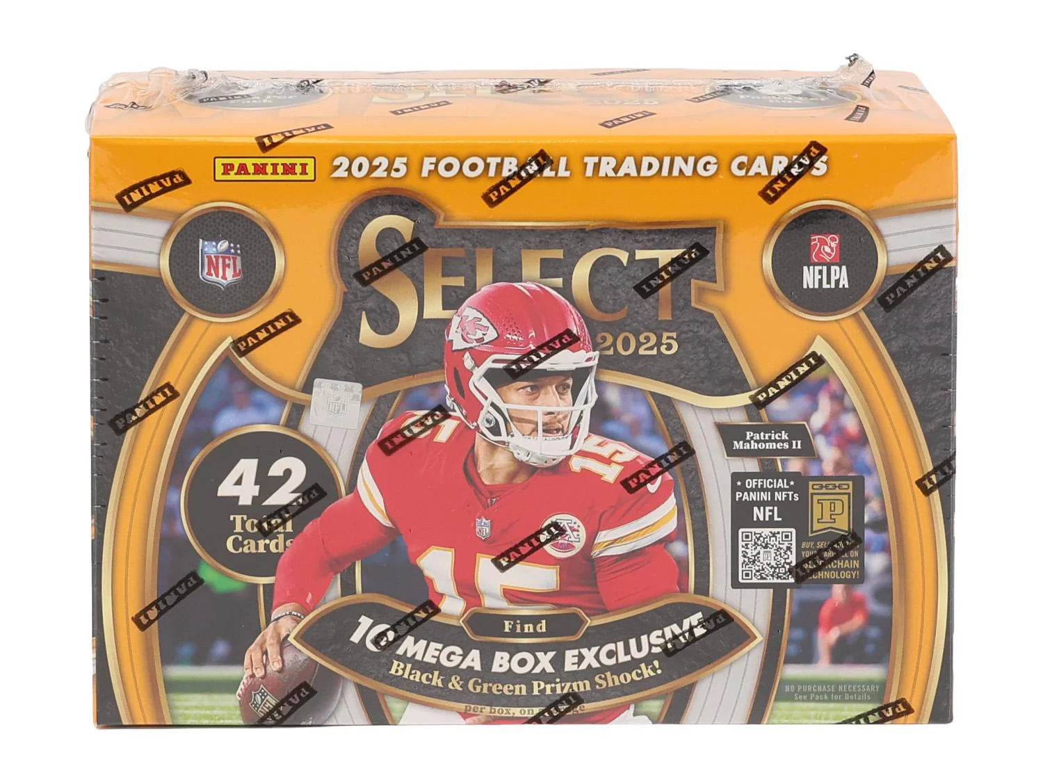 DRAFT - 2025 Panini Select Football Mega Box | Black & Green Prizm Shock