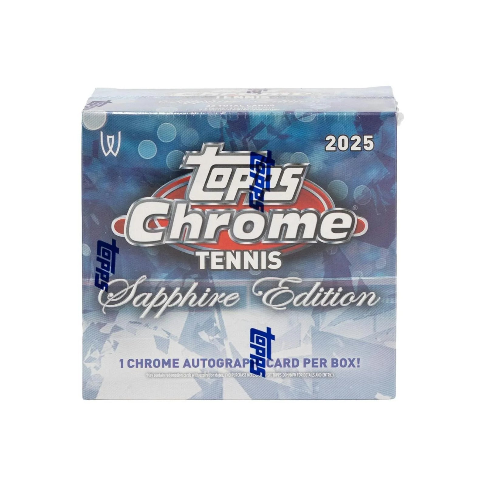 DRAFT - 2025 Topps Chrome Tennis Sapphire Edition Box