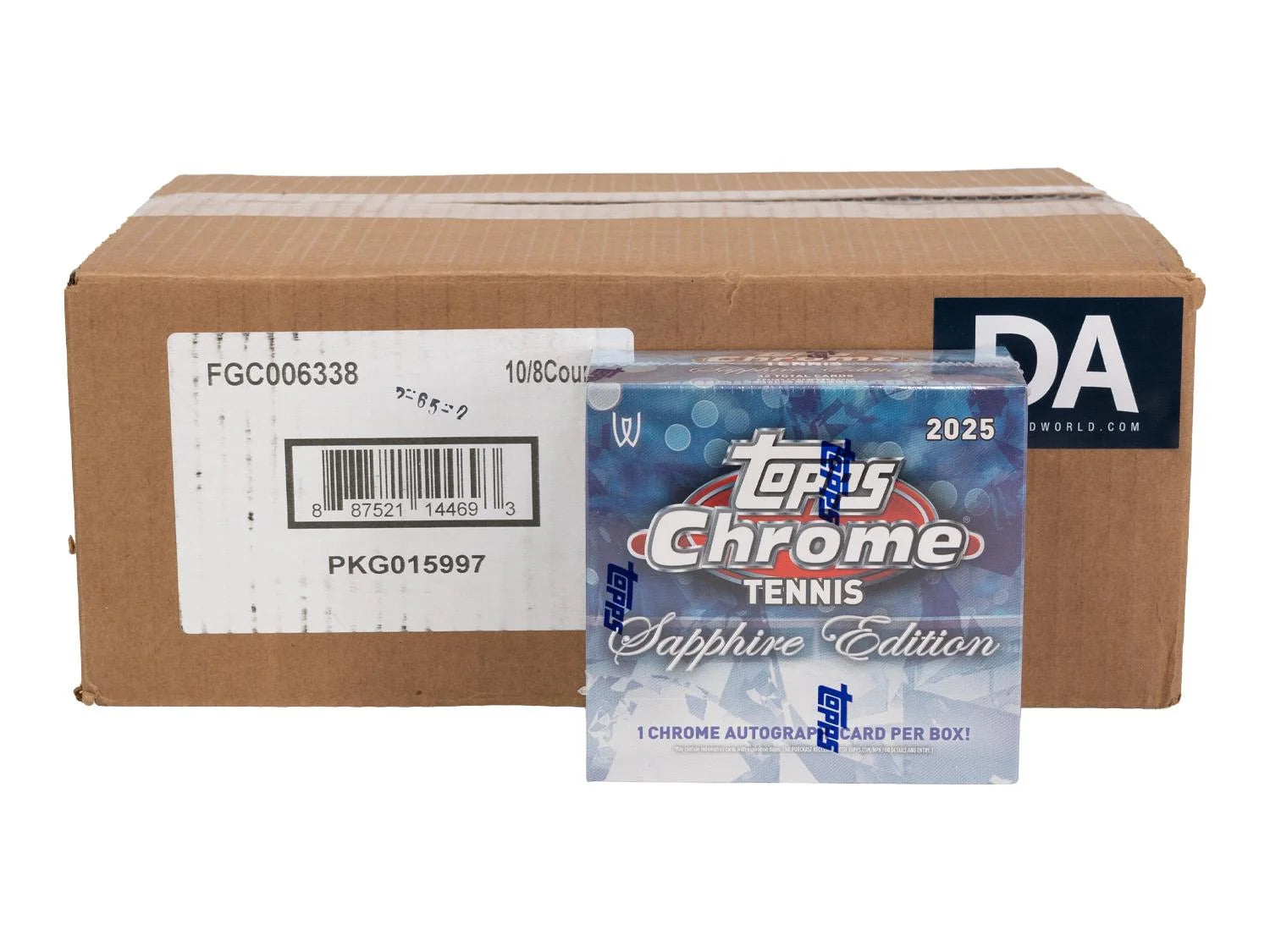 DRAFT - 2025 Topps Chrome Tennis Sapphire Edition 10-Box Case