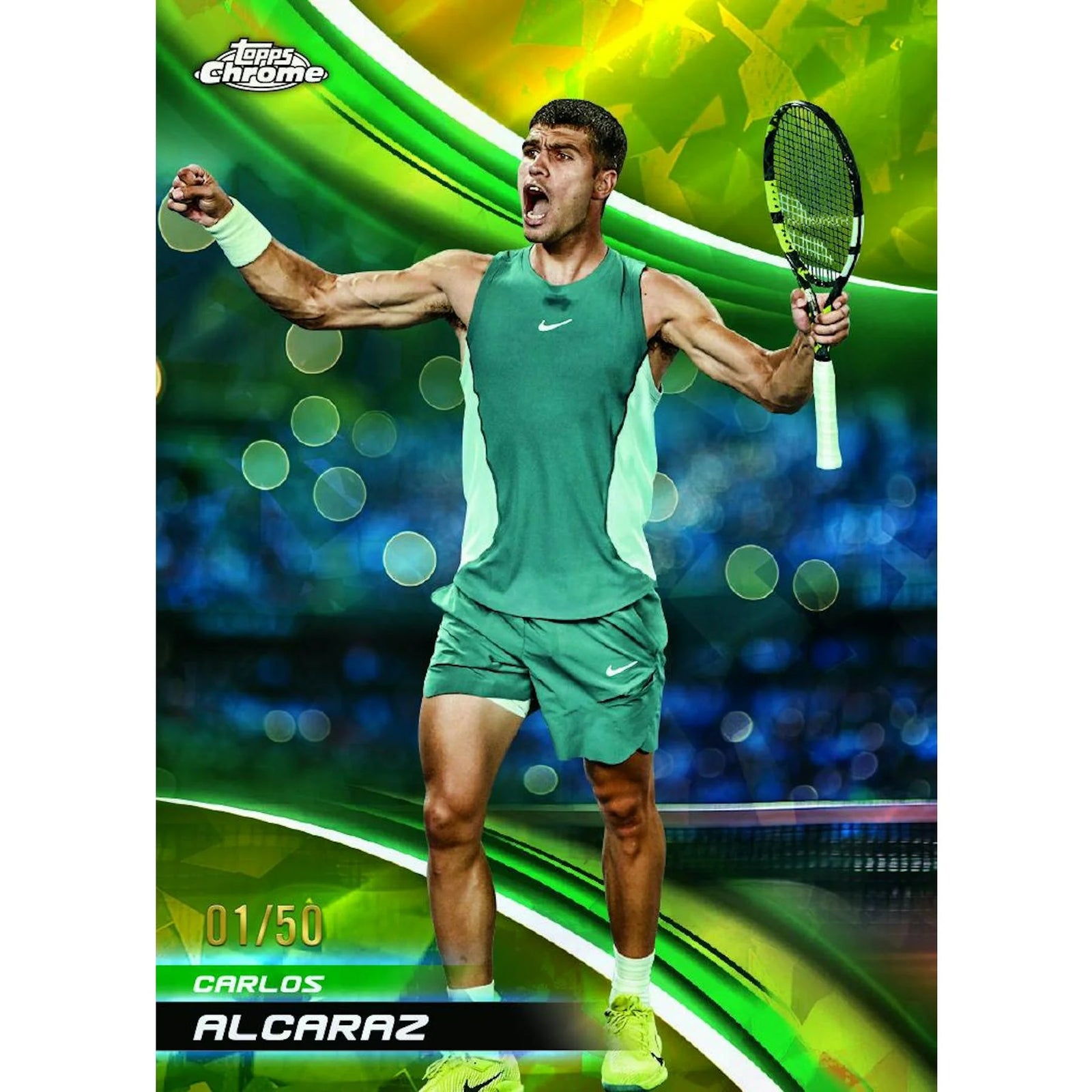 DRAFT - 2025 Topps Chrome Tennis Sapphire Edition 10-Box Case