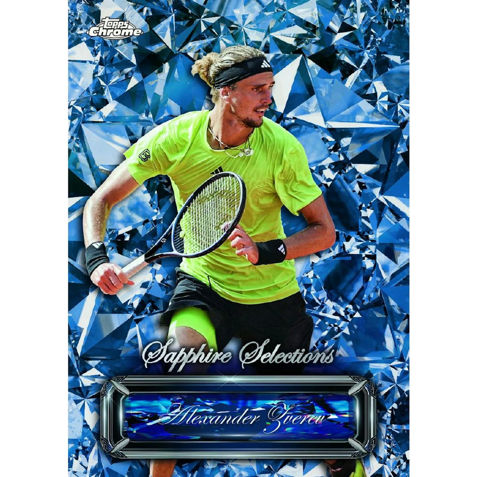 DRAFT - 2025 Topps Chrome Tennis Sapphire Edition 10-Box Case