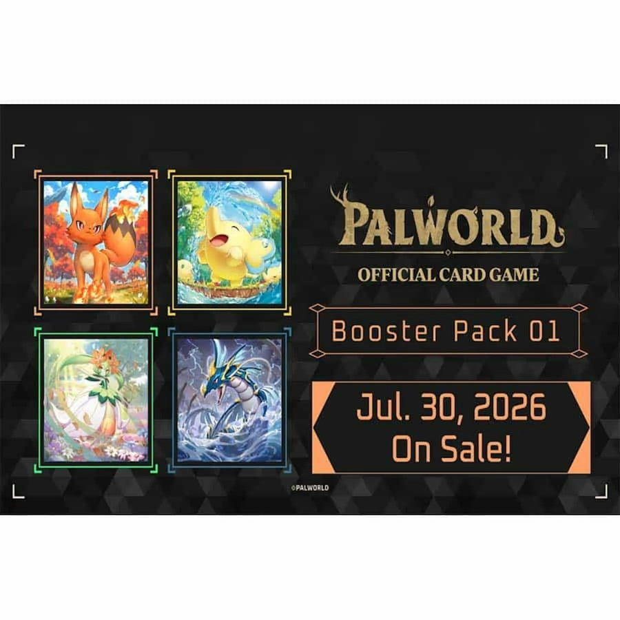 DRAFT - Palworld Dawn of Palpagos Booster Box | Presell Release July 2026