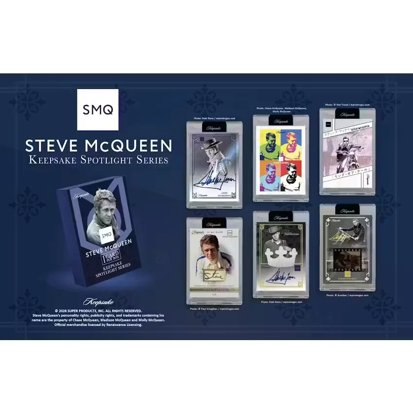 Steve McQueen King of Cool Spotlight Series Hobby Box | 2026 Presell
