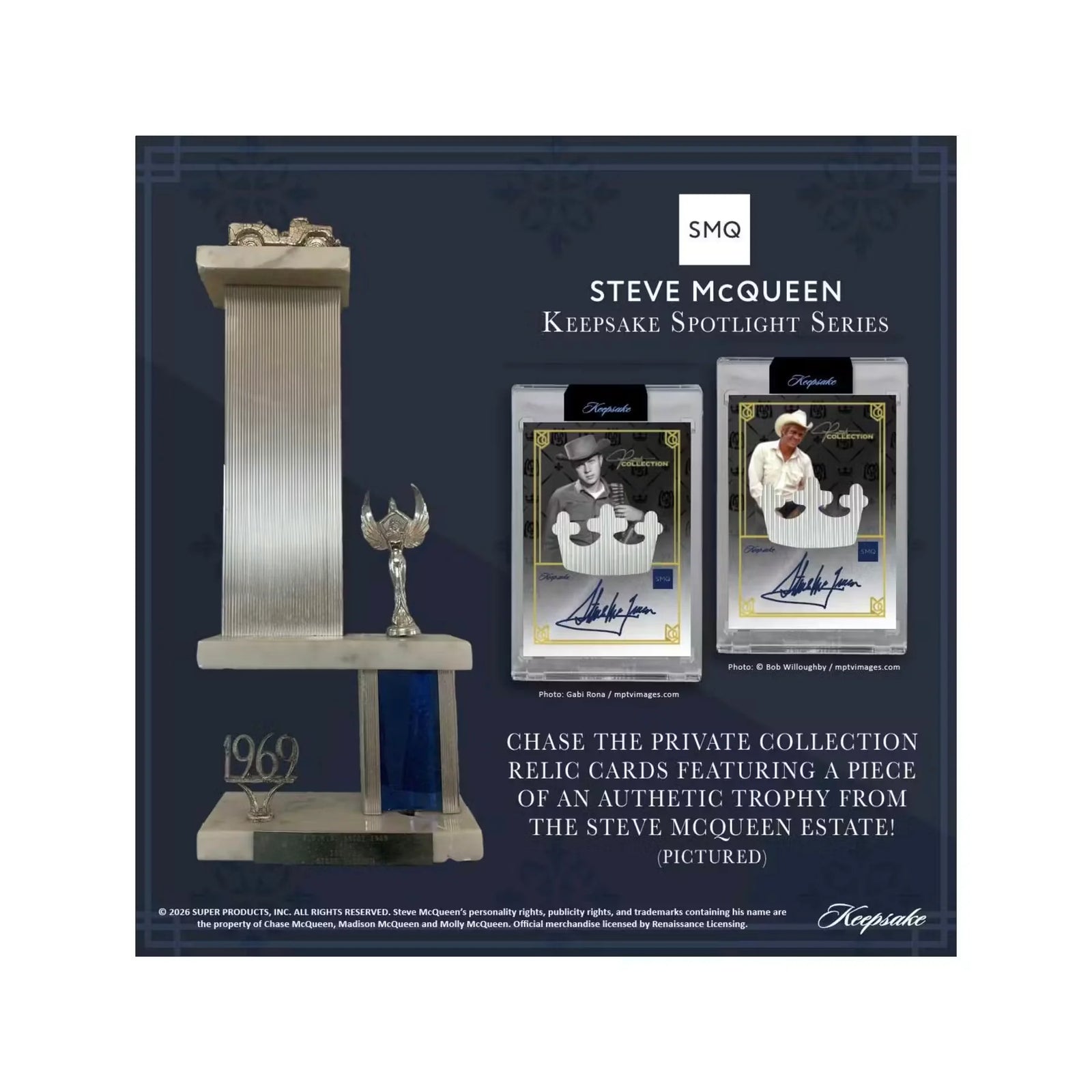 Steve McQueen King of Cool Spotlight Series Hobby Box | 2026 Presell