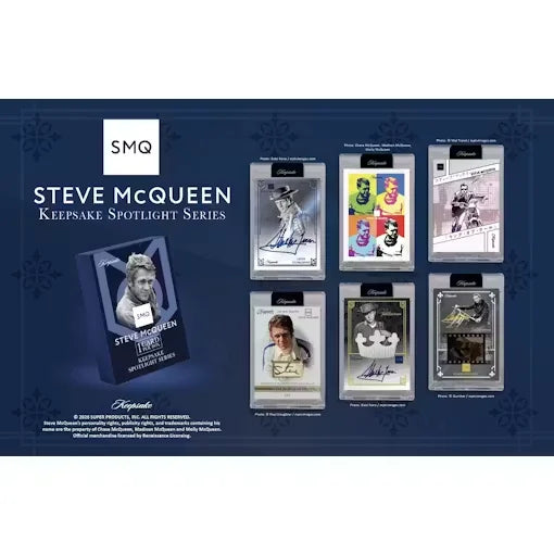2026 Keepsake Steve McQueen King of Cool Spotlight Series Hobby 20-Box Case | Presell