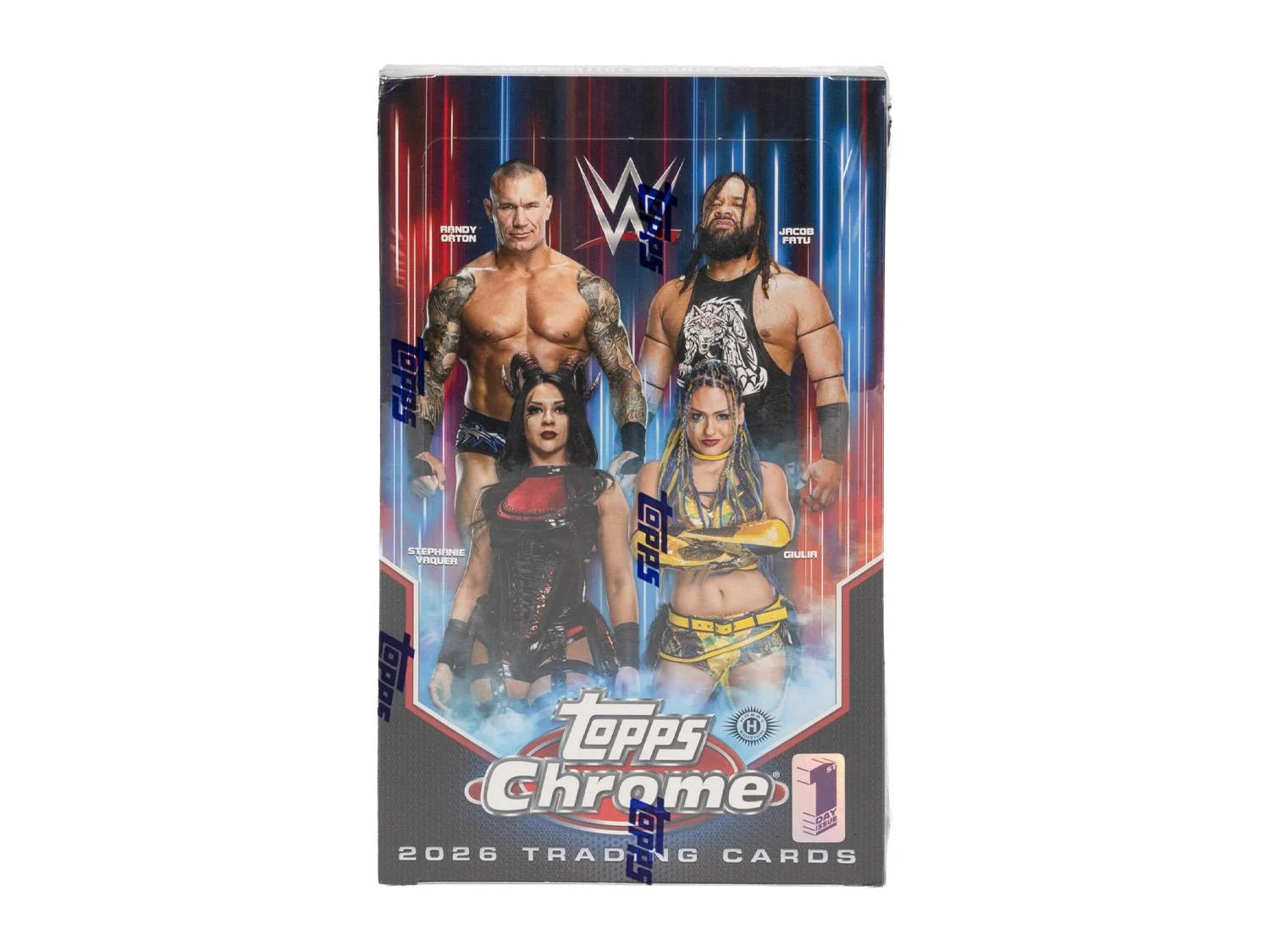 DRAFT - 2026 Topps Chrome WWE Wrestling First Day Issue Hobby Box