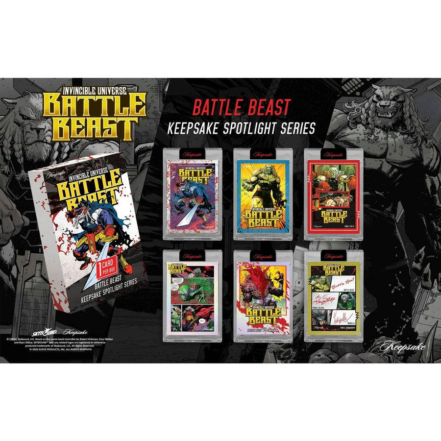 DRAFT - 2026 Keepsake Battle Beast 1st Edition Hobby Box | Presell