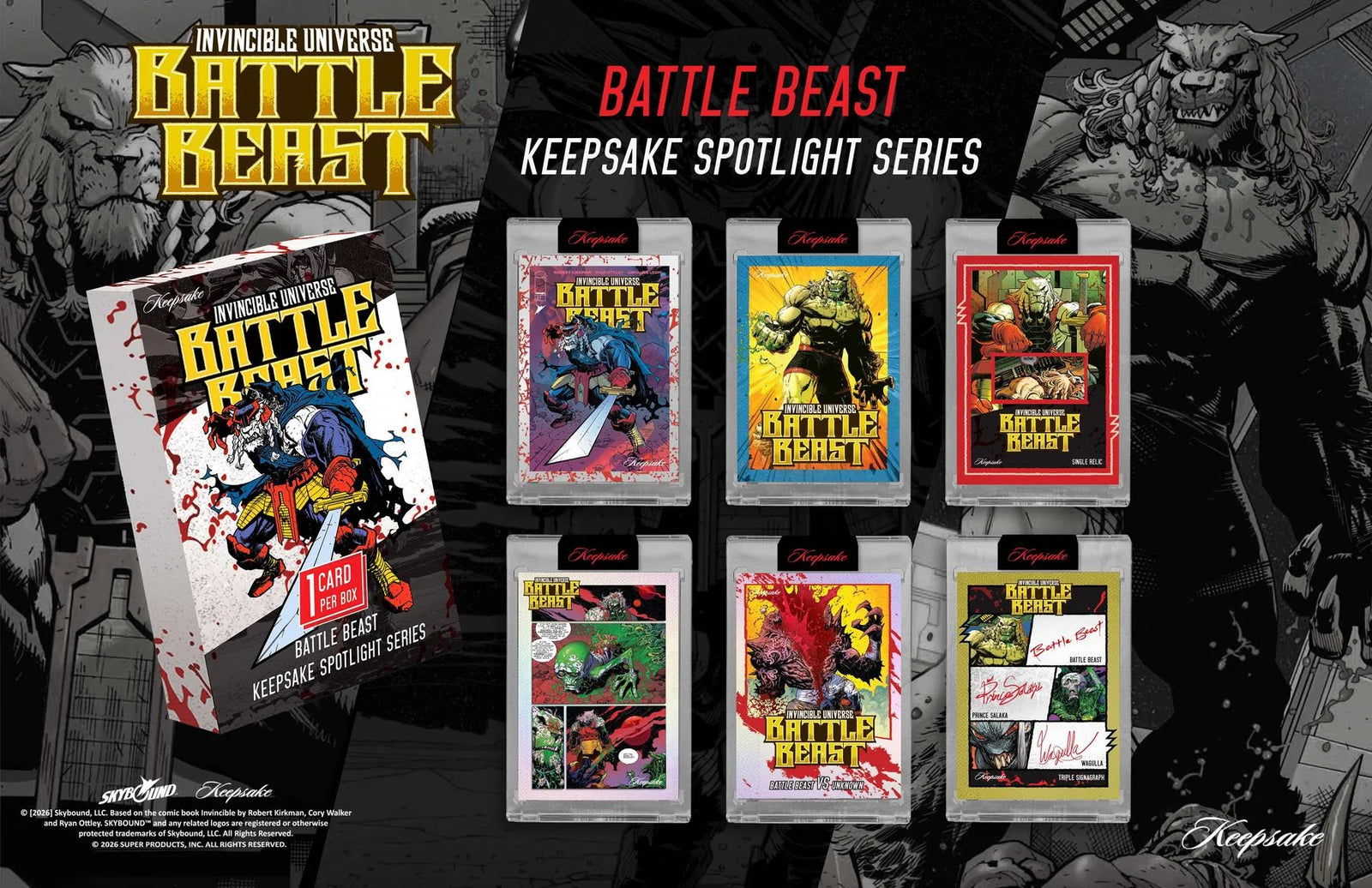 DRAFT - 2026 Keepsake Battle Beast 1st Edition Hobby Box | Presell