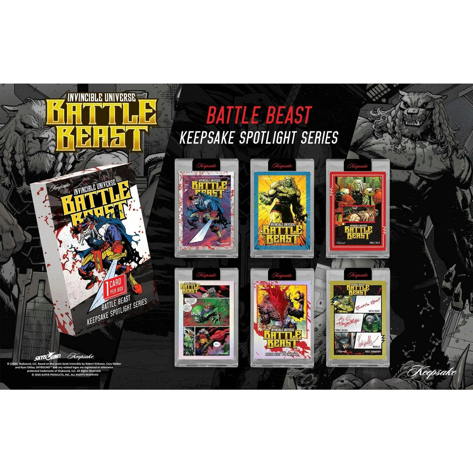 DRAFT - 2026 Keepsake Battle Beast 1st Edition Hobby 20-Box Case | Presell