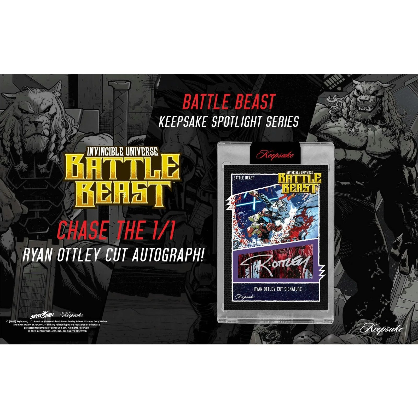 DRAFT - 2026 Keepsake Battle Beast 1st Edition Hobby 20-Box Case | Presell