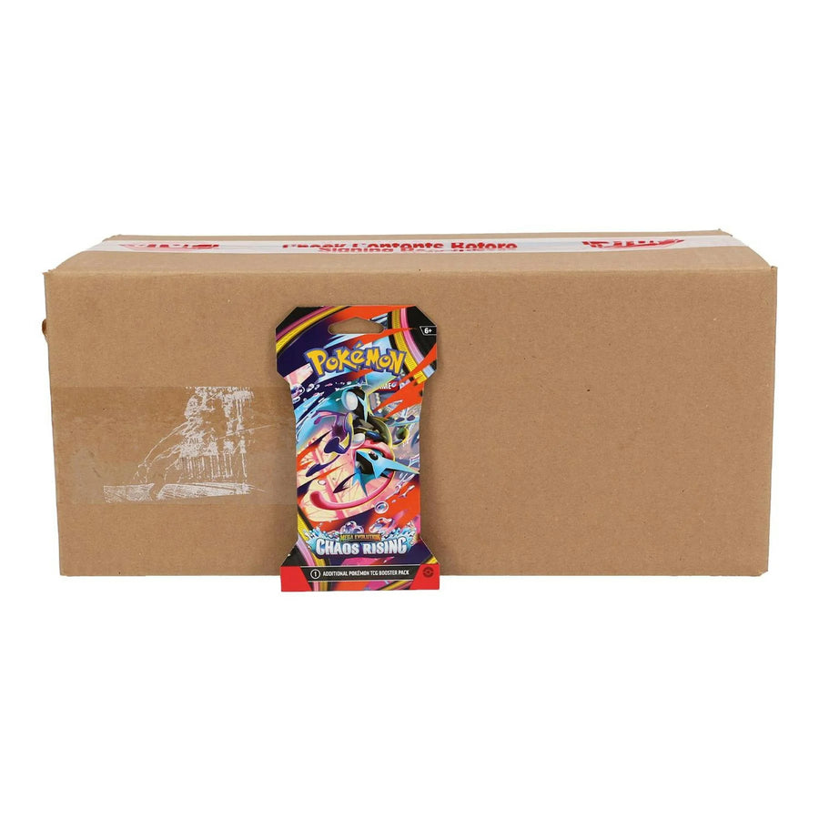 DRAFT - Pokemon Mega Evolution Chaos Rising Sleeved Booster 144-Pack Case