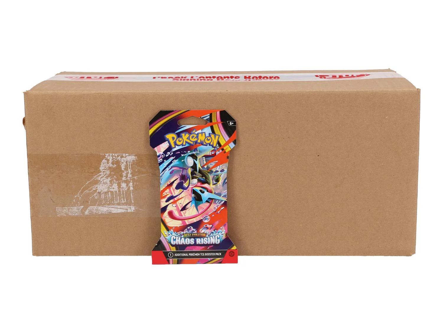 DRAFT - Pokemon Mega Evolution Chaos Rising Sleeved Booster 144-Pack Case