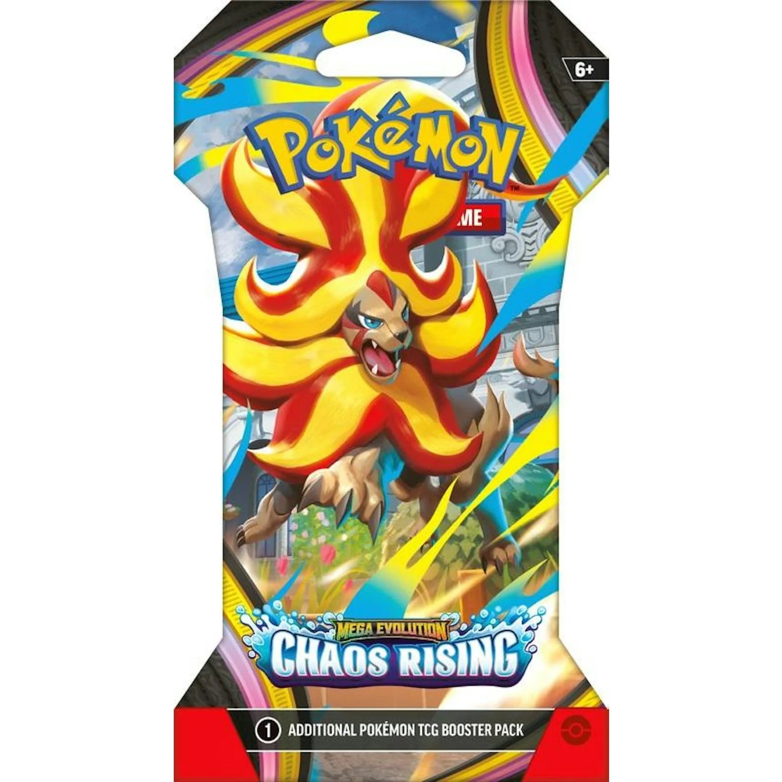 DRAFT - Pokemon Mega Evolution Chaos Rising Sleeved Booster 144-Pack Case
