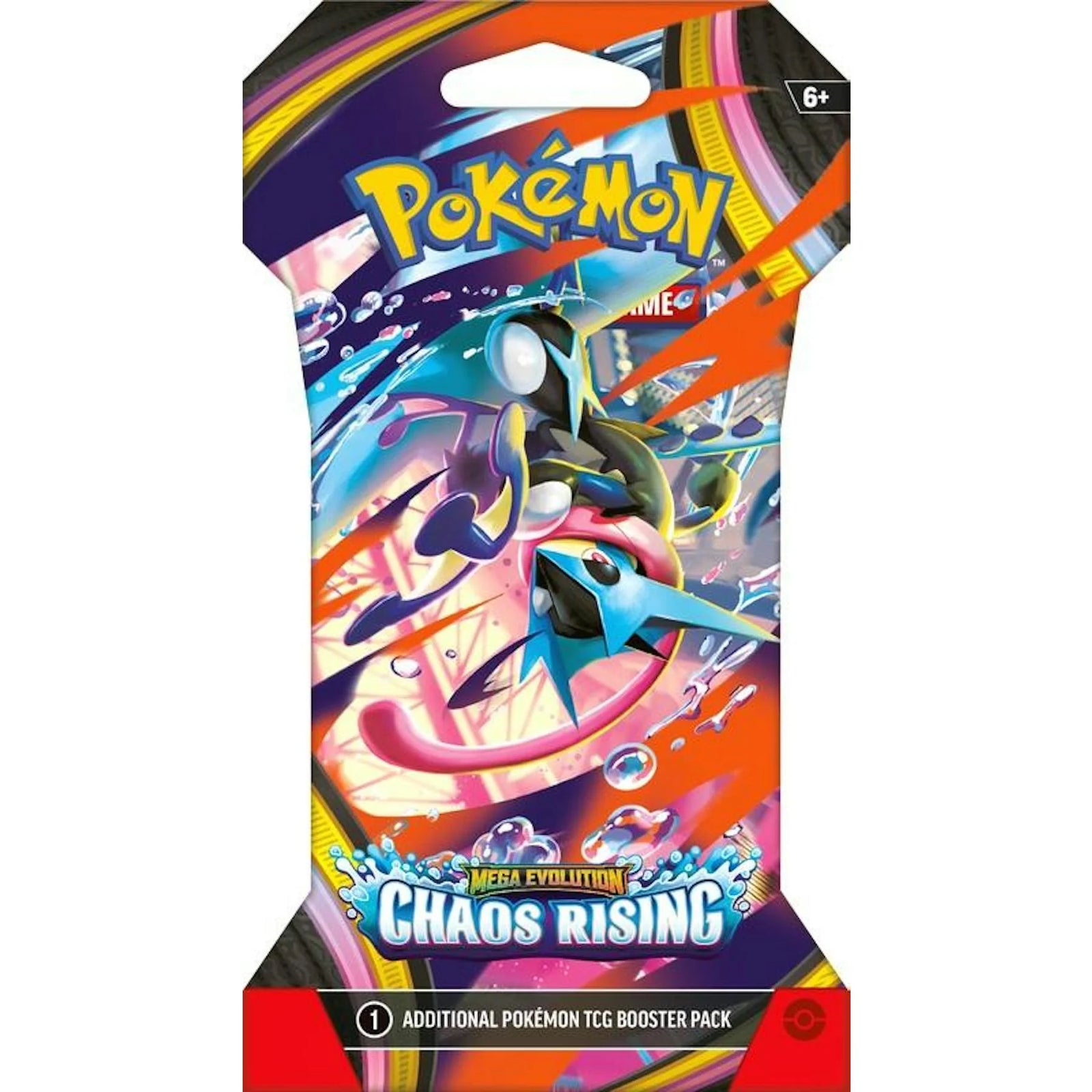 DRAFT - Pokemon Mega Evolution Chaos Rising Sleeved Booster 144-Pack Case