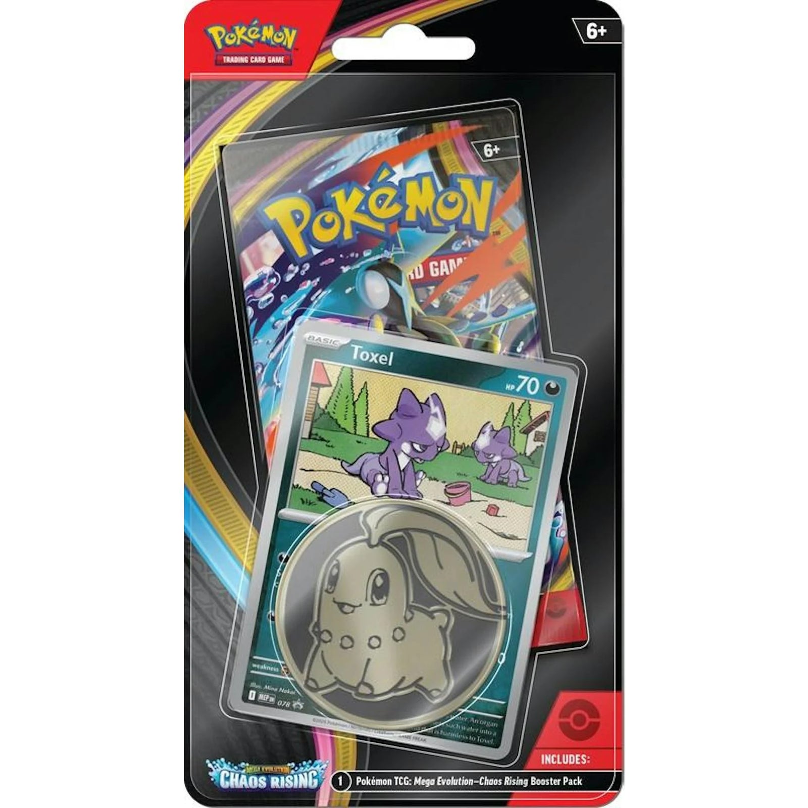DRAFT - Pokemon Mega Evolution Chaos Rising Checklane 16-Blister Box