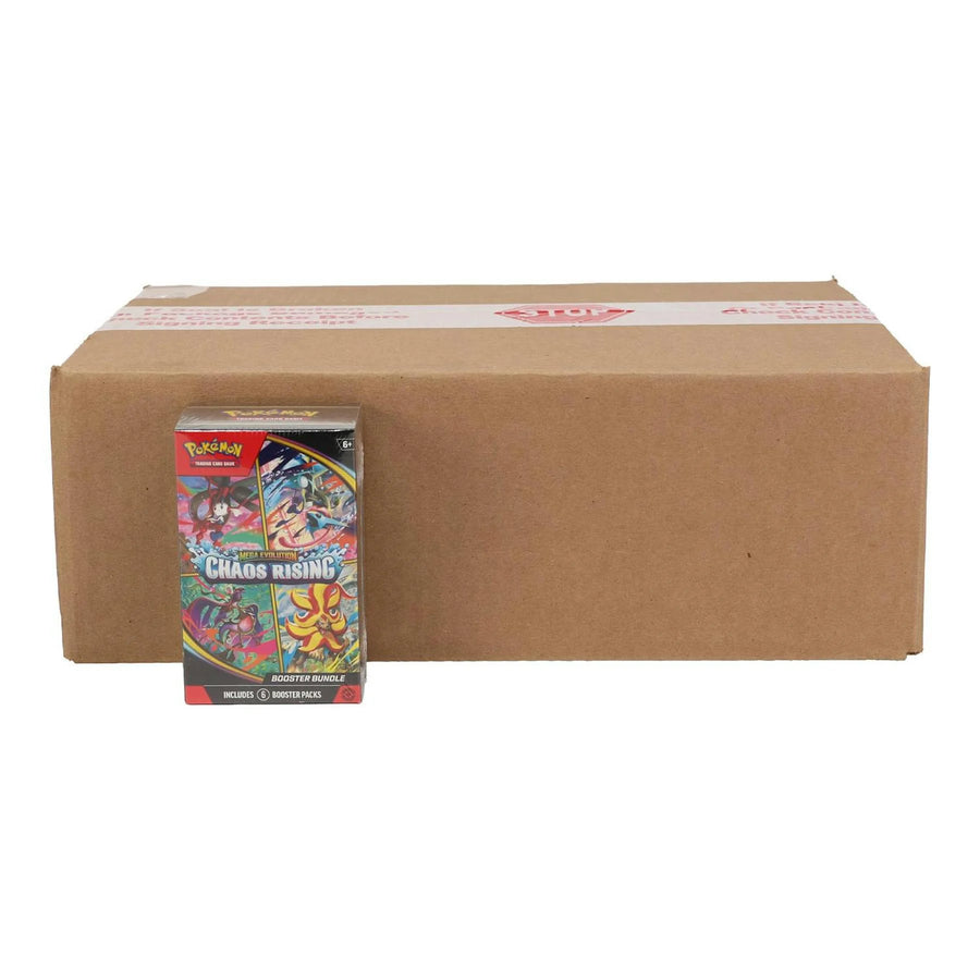 DRAFT - Pokemon Mega Evolution Chaos Rising 6-Pack Booster 25-Bundle Case