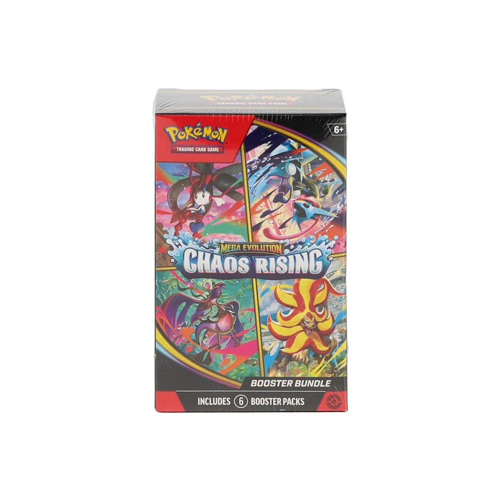 DRAFT - Pokemon Mega Evolution Chaos Rising 6-Pack Booster 25-Bundle Case