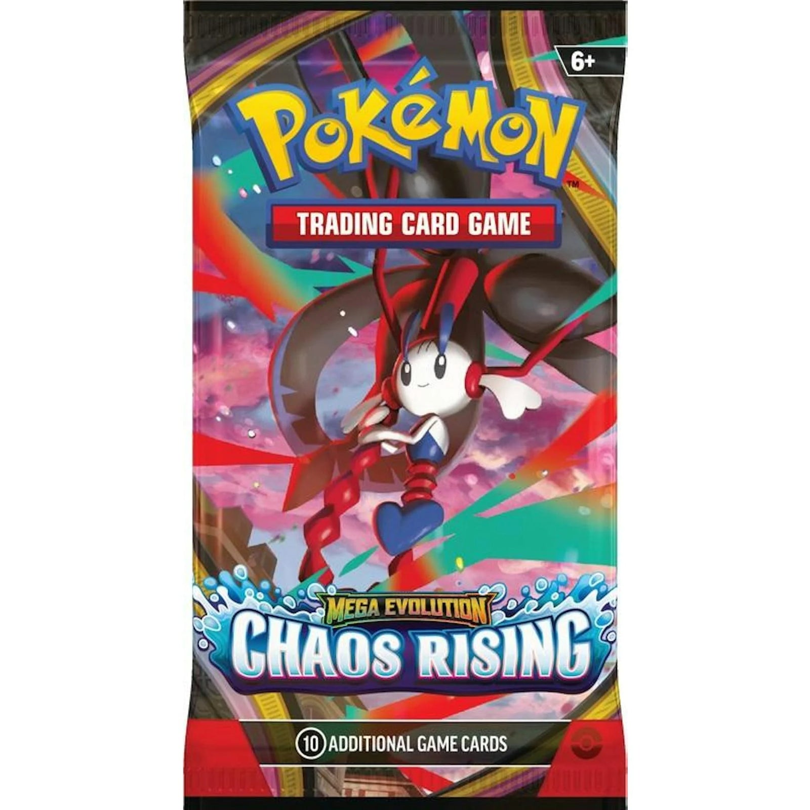 DRAFT - Pokemon Mega Evolution Chaos Rising 6-Pack Booster 25-Bundle Case