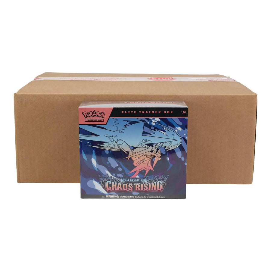 DRAFT - Pokemon Mega Evolution Chaos Rising Elite Trainer 10-Box Case | Sealed