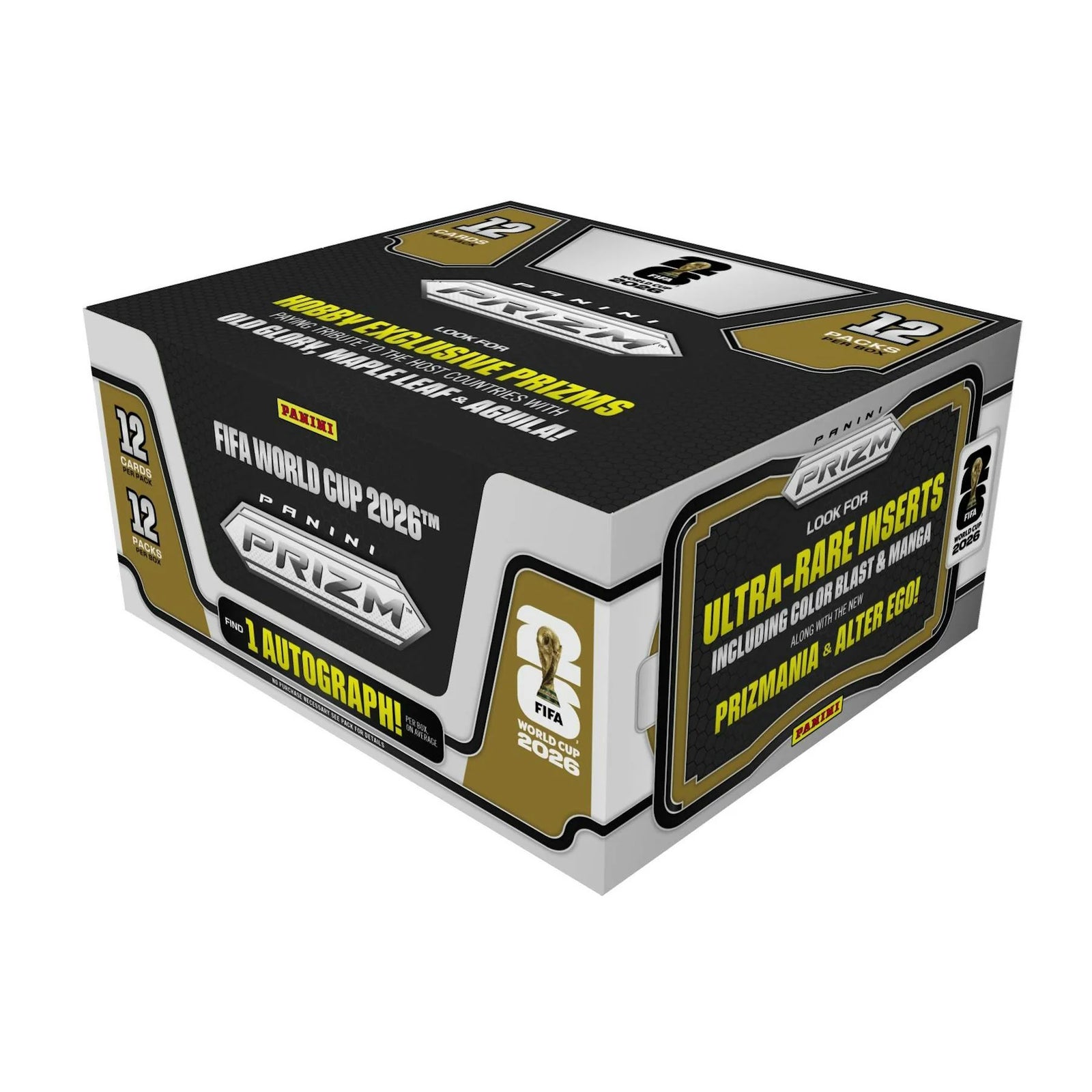 DRAFT - Presell 2026 Panini Prizm FIFA World Cup Soccer Hobby Box (Presell) Releases Jun. 17th, 2026