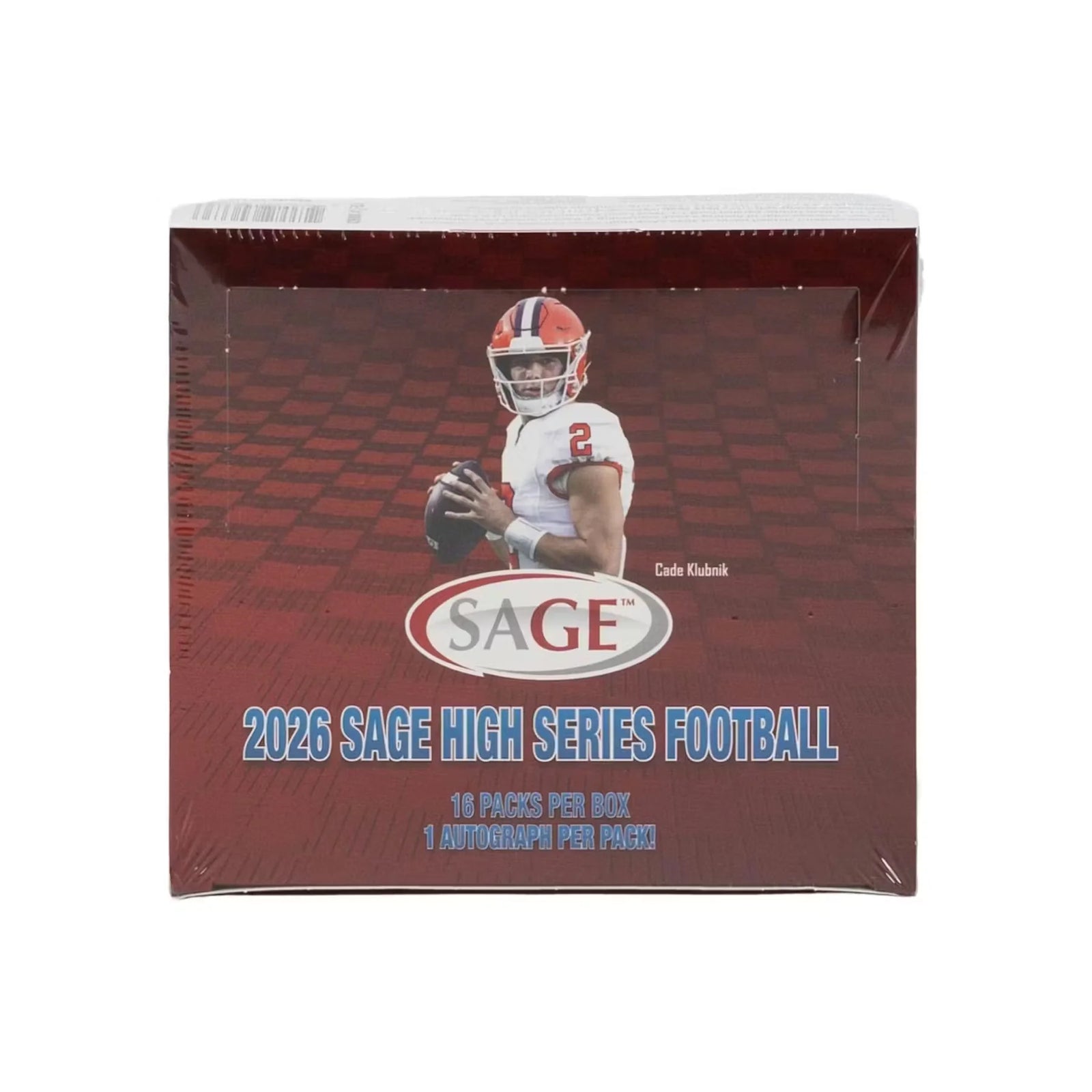 DRAFT - 2026 Sage High Series Football Hobby Box | SKU BVF50JWURS