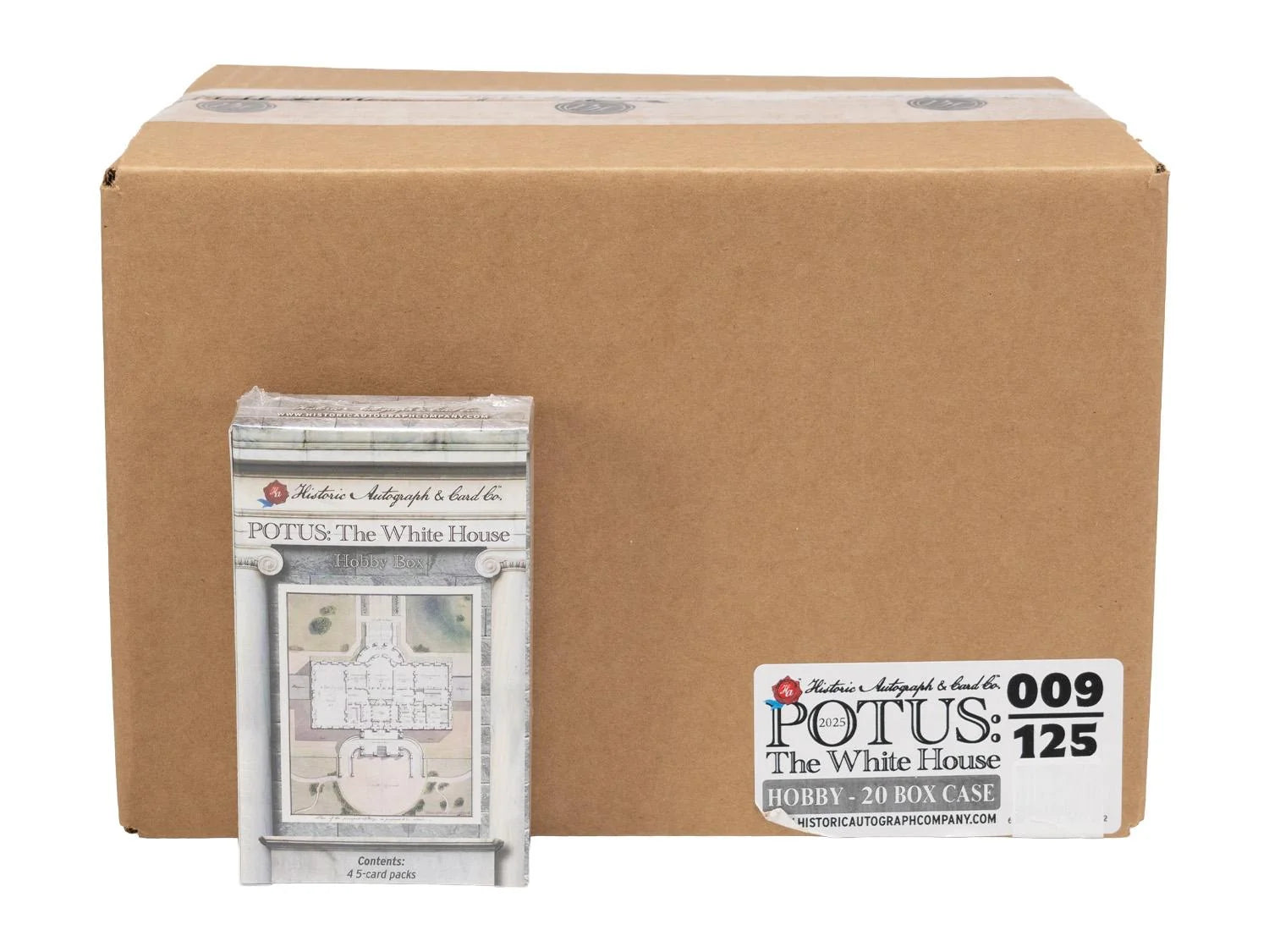 DRAFT - 2025 Historic Autographs POTUS: The White House Hobby 20-Box Case