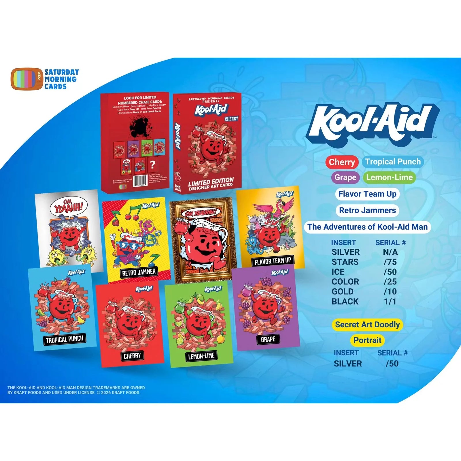 2026 Saturday Morning Cards Kool-Aid Hobby Box | Presell (Ships Sealed Only)