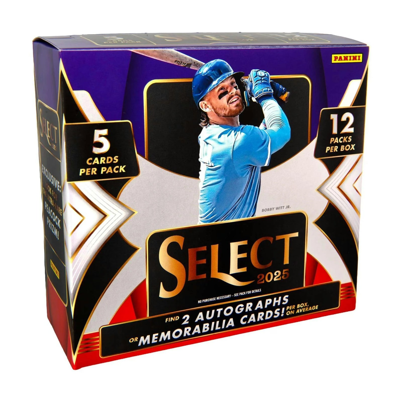 DRAFT - Just In 2025 Panini Select Baseball Hobby Preferred 20-Box Case