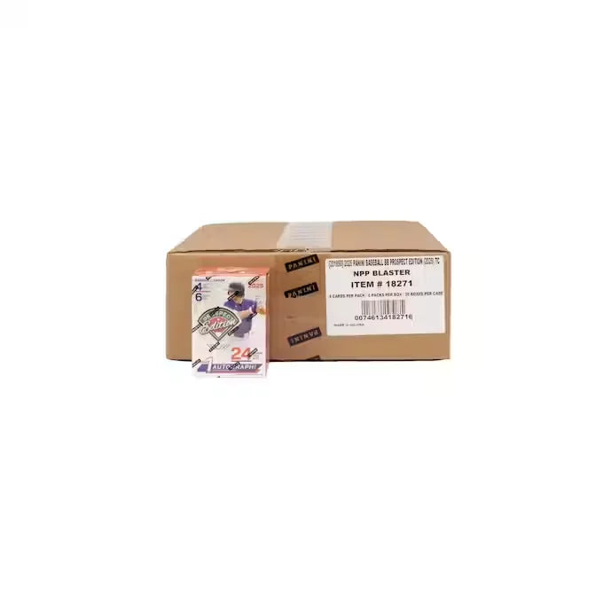 2025 Panini Prospect Edition Baseball Blaster 20-Box Case (Ships Sealed Only) - D