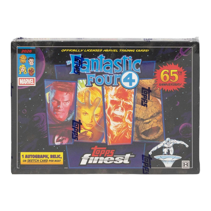 DRAFT - 2026 Topps Finest Fantastic Four Hobby Box | dacardworld:BVF60US9JV