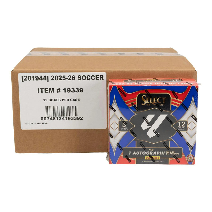 DRAFT - New 2025/26 Panini Select La Liga Soccer Hobby International 12-Box Case